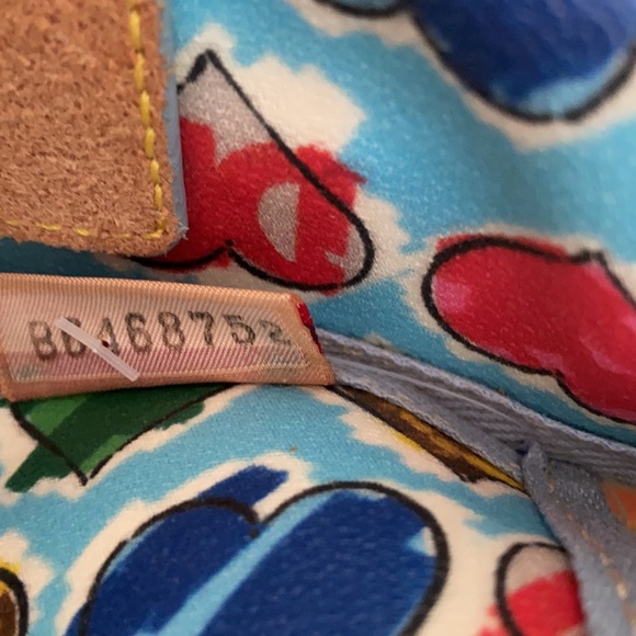 Dooney & Bourke Hearts Handbag with Shoulder Strap - Picture 6 of 7